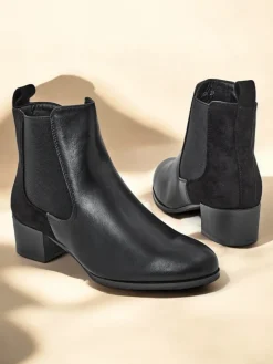 Best Botki damskie Virto Botki Z Delikatnym Ociepleniem|Botki Na Słupku