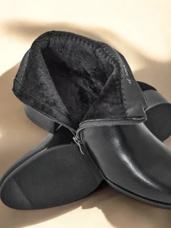 Best Botki damskie Virto Botki Z Delikatnym Ociepleniem|Botki Na Słupku