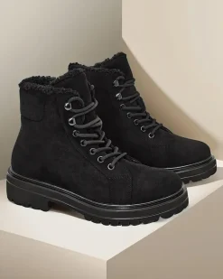 Discount Botki damskie sznurowane Vesot Trapery|Workery