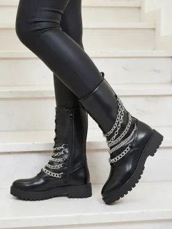 New Botki damskie typu workery w kolorze m Goserre Workery|Botki Z Delikatnym Ociepleniem