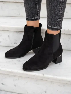 Sale Botki damskie Lepito Botki Z Delikatnym Ociepleniem|Botki Na Słupku