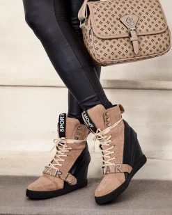 Online botki na koturnie damskie Ronii Botki Bez Ocieplenia|Botki Na Koturnie