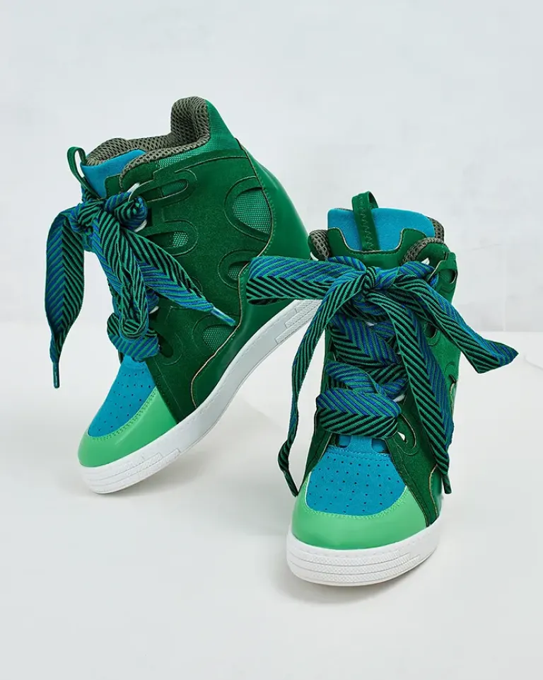 Hot botki na koturnie damskie Ropon Botki Bez Ocieplenia|Botki Na Koturnie