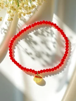 Best Bransoletka damska z zawieszką muszelki Damskie Biżuteria