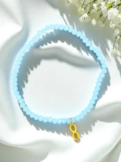 Best Bransoletka damska z zawieszką nieskończoności Damskie Biżuteria