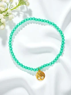 Bransoletka damska z zawieszką drzewa Damskie Biżuteria