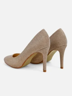 Hot Brokatowe damskie czółenka na szpilce Enen Szpilki|Klasyczne