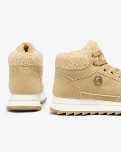 Clearance Buty sportowe damskie z ociepleniem w kolorze jasnom Cerrto Damskie Ocieplane|Sneakersy