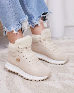 Best Buty sportowe damskie z ociepleniem w kolorze m Cerrto Damskie Ocieplane|Sneakersy