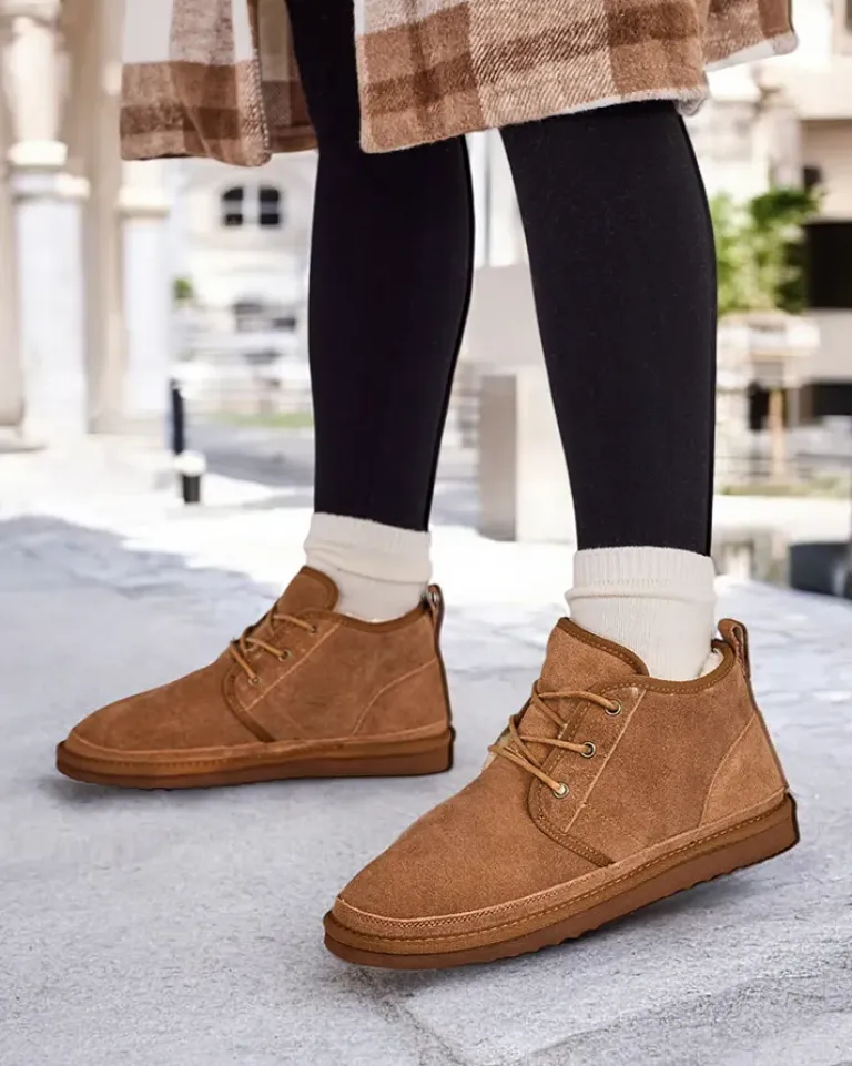 Outlet Camelowe męskie buty a'la śniegowce Gavin Śniegowce