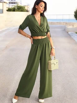 Best Casualowy damski komplet Damskie Komplety Damskie|Bluzki / Koszule / Koszulki