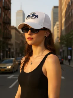 Clearance Czapka z Daszkiem New York Unisex Damskie Czapki|Czapki I Kapelusze