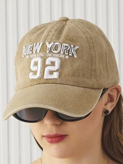 Outlet Czapka z Daszkiem Unisex New York 92 Damskie Czapki|Czapki I Kapelusze