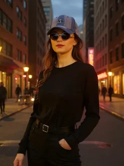 Czapka z Daszkiem Unisex NY Damskie Czapki|Czapki I Kapelusze