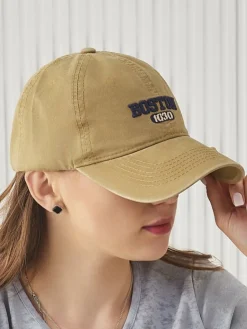 Hot Czapka z Daszkiem Unisex Boston Vibe Damskie Czapki|Czapki I Kapelusze