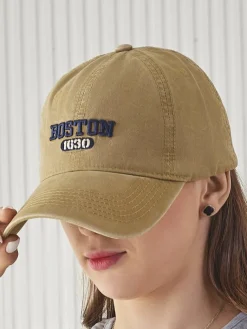 Hot Czapka z Daszkiem Unisex Boston Vibe Damskie Czapki|Czapki I Kapelusze