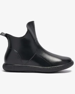 Discount Czarne damskie kalosze Alcada Kalosze Matowe