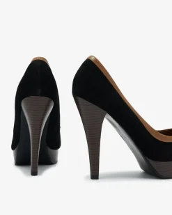 New Czarne damskie czółenka na wysokiej szpilce Zistin Szpilki|Klasyczne