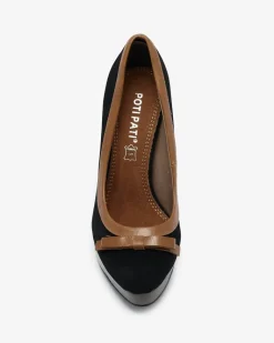 New Czarne damskie czółenka na wysokiej szpilce Zistin Szpilki|Klasyczne