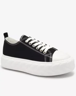 Best Czarne damskie trampki Merija Trampki