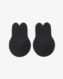 Hot Czarne damskie nakładki samonośne Codzienne