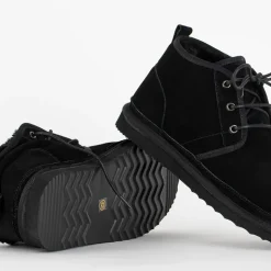 Sale Czarne męskie buty a'la śniegowce Gavin Śniegowce