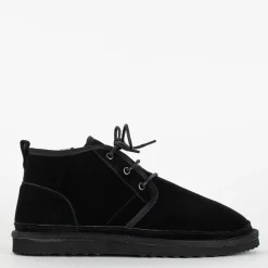 Sale Czarne męskie buty a'la śniegowce Gavin Śniegowce