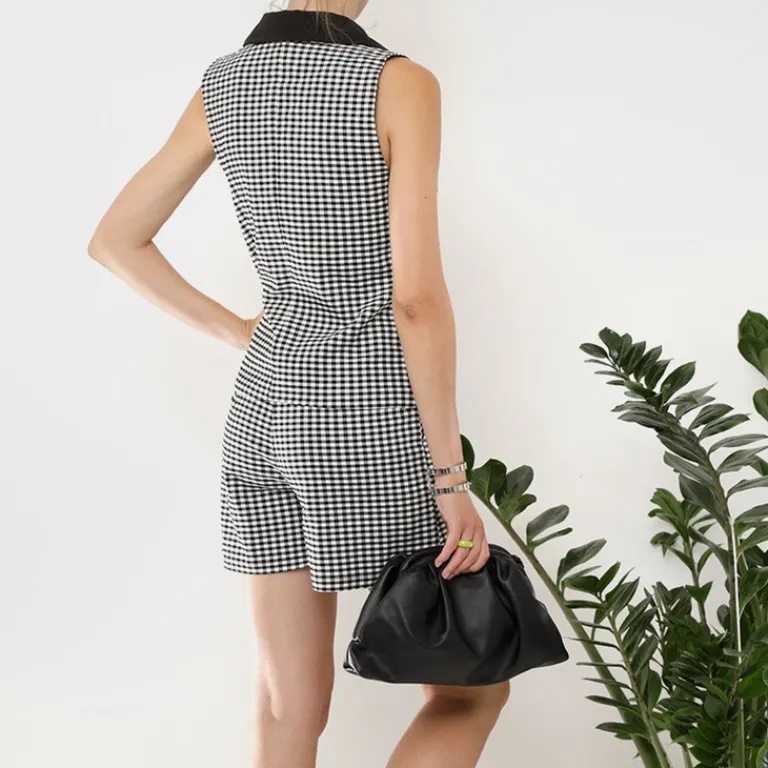 Outlet damski garnitur w kratkę Damskie Szorty|Krótkie Spodenki