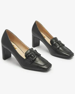 Online Czółenka damskie w kolorze czarnym Mokwell Klasyczne