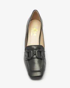 Online Czółenka damskie w kolorze czarnym Mokwell Klasyczne