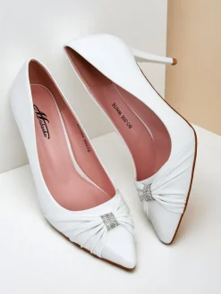 Czółenka damskie eko skórzane Venetia Nera Szpilki