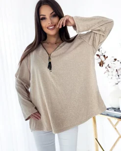 Best Damska bluzka typu oversize w m kolorze Bluzki / Koszule / Koszulki