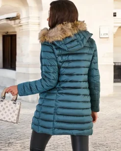 Best Damska pikowana kurtka zimowa Kurtki / Marynarki / Płaszcze