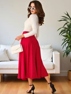 Sale Damska spódnica midi Spódnice