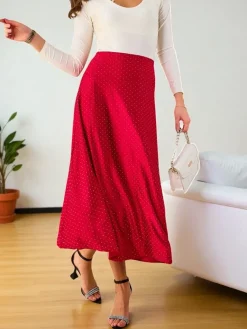 Sale Damska spódnica midi Spódnice