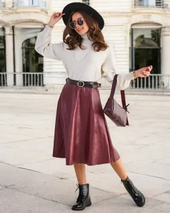 Damska spódnica midi Spódnice