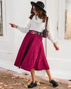 Outlet Damska spódnica midi Spódnice