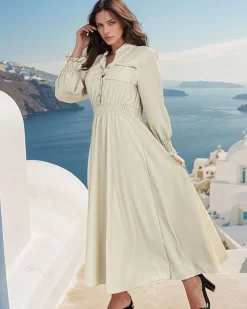 Best Damska sukienka midi Sukienki Długie