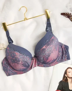 Clearance Damski biustonosz zdobiony koronką Codzienne