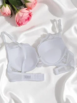 Hot Damski biustonosz push- up z koronką Luna Push-Up Codzienne