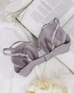 Hot Damski biustonosz z ozdobnymi paseczkami Codzienne