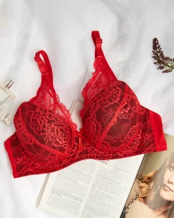 Best Damski biustonosz zdobiony koronką Codzienne