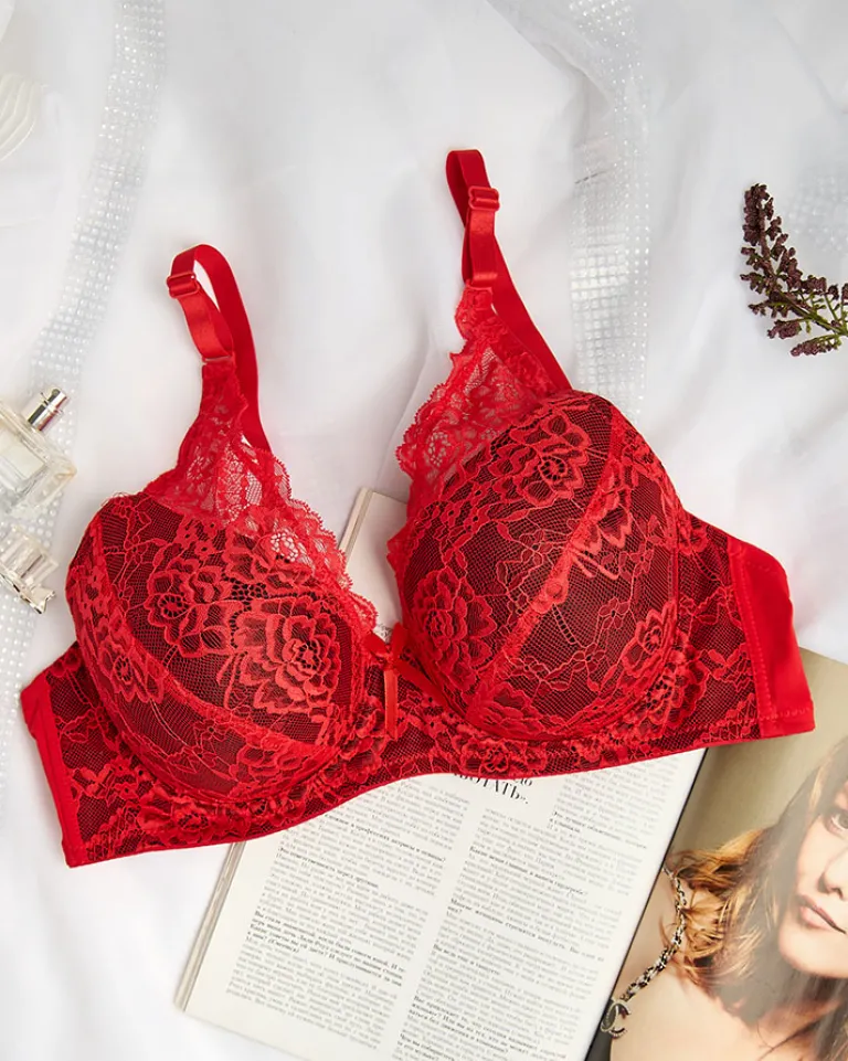 Best Damski biustonosz zdobiony koronką Codzienne