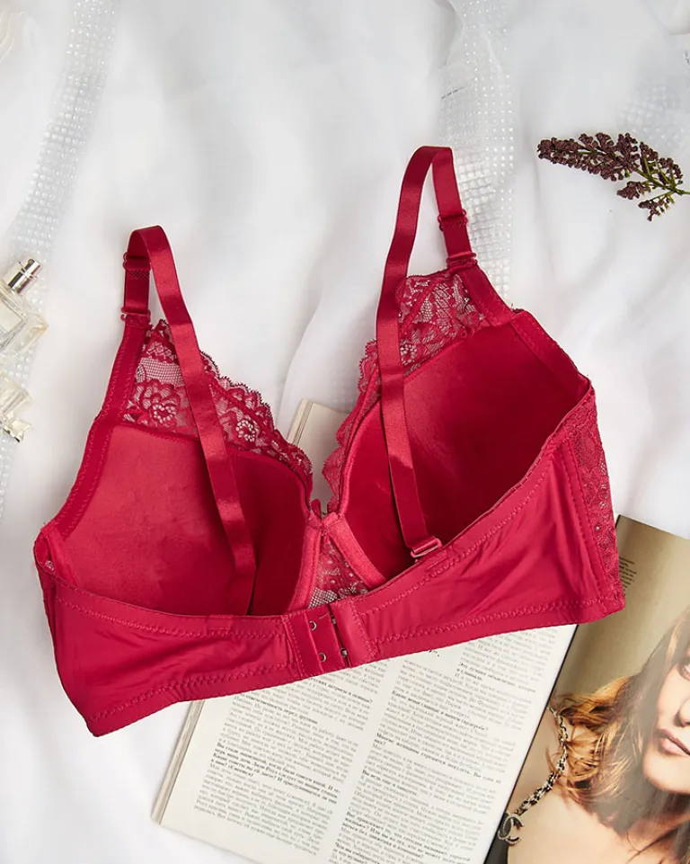 Best Damski biustonosz zdobiony koronką Codzienne