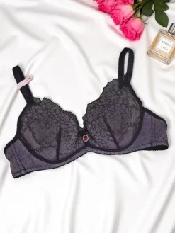 Hot Damski biustonosz push- up z koronką Romance Push-Up Codzienne