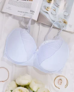 Clearance Damski biustonosz zdobiony koronką Codzienne