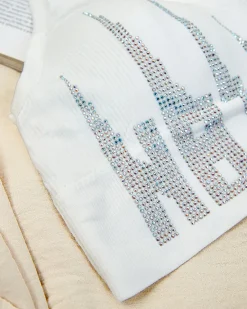 Clearance Damski biustonosz sportowy z cyrkoniami Sportowe