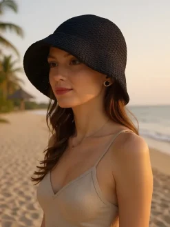 Clearance Damski kapelusz letni Sandy Bloom Damskie Czapki I Kapelusze