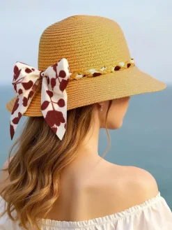 Best Damski kapelusz słomiany Sophie Belle Damskie Czapki I Kapelusze