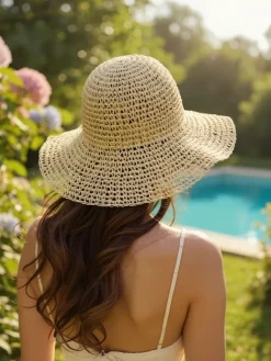 Best Damski kapelusz słomiany Sunlita Belle Damskie Czapki I Kapelusze